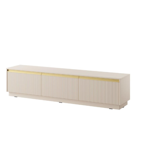Ensemble meuble TV ROYAL couleur Beige